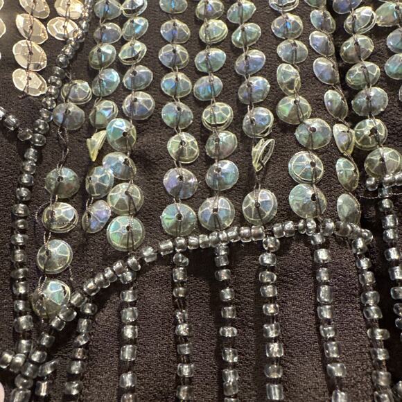 ASOS Sequin Dress in Black and Gold - Picture 12 of 16